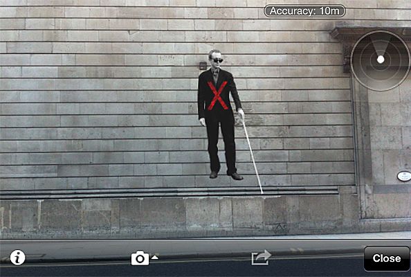 floating blindman