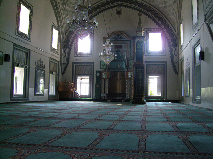 mosque interior Skopje