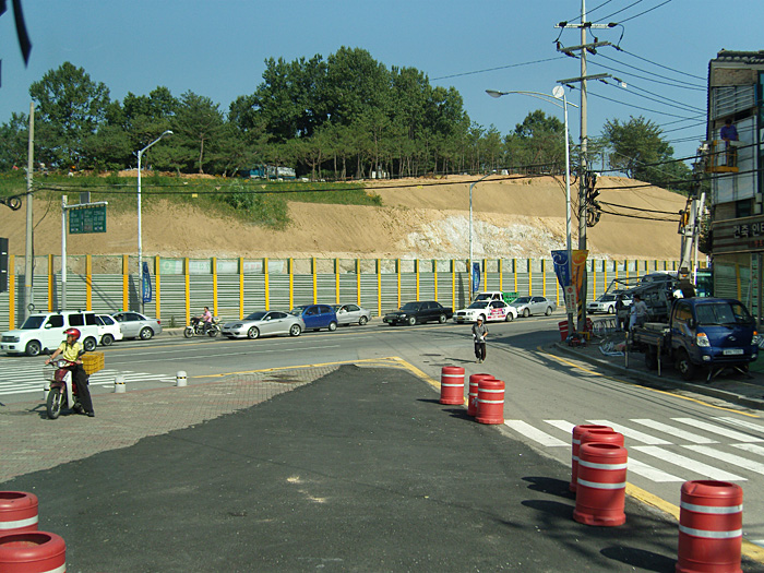Korean road junction