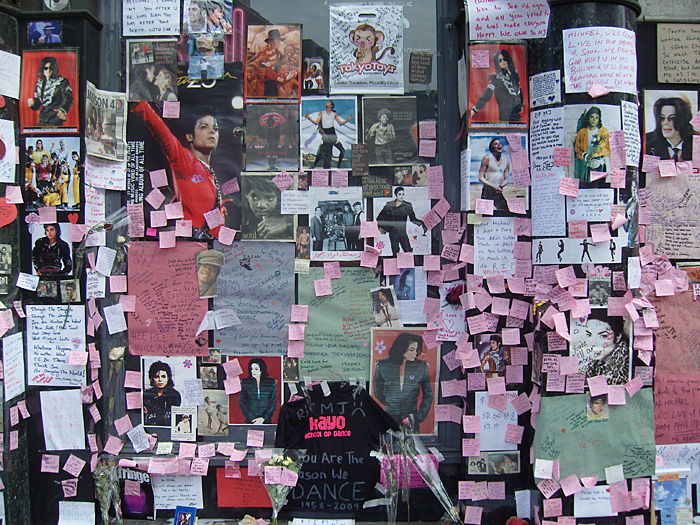 Michael Jackson memorial, London