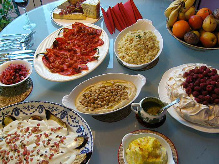 vegitarian Christmas dinner