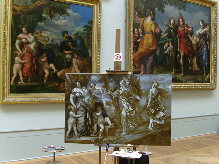 copying in gallery
